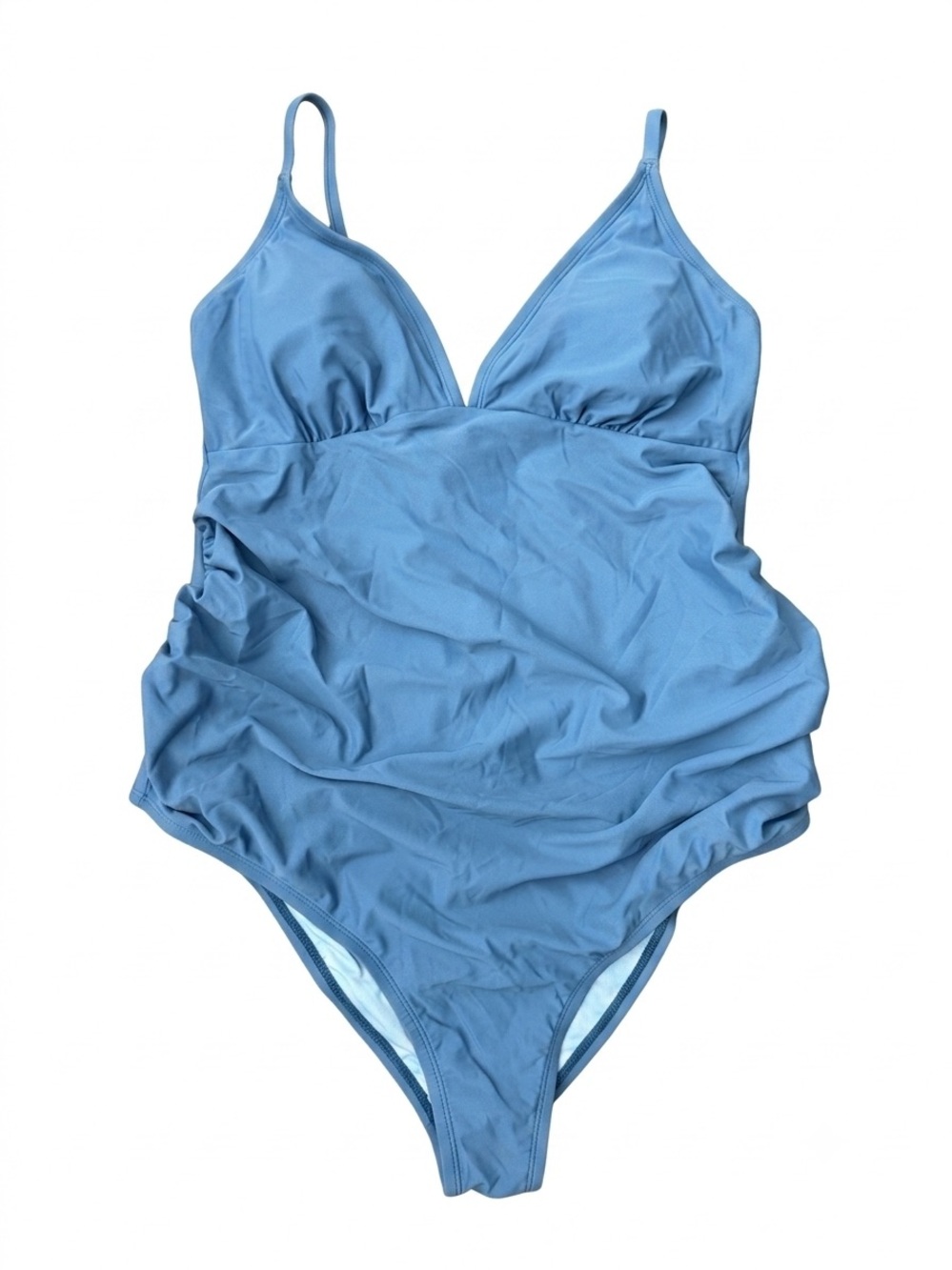 Cupshe Light Blue One-Piece Swimsuit